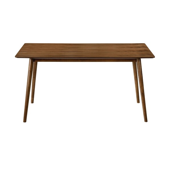 Armen Living Westmont and Renzo Orange and Walnut 5 Piece Dining Set - SETWEDI5REWAOR