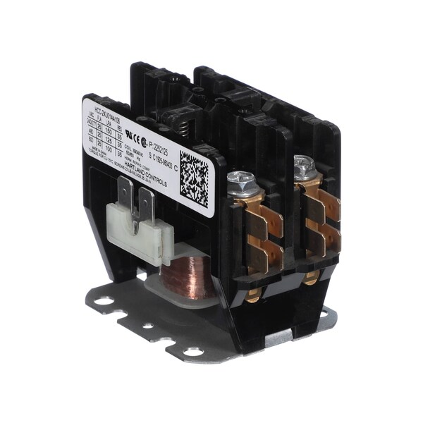 Heatcraft Contactor, 2 Pole, 208/240V 50-60HZ Coil, 25FLA, 35A RES - 2252125