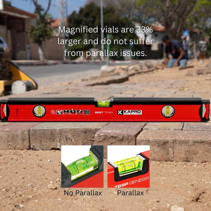 Kapro 985T Titan 24 in. Mason Box Level - 985T-41X-24