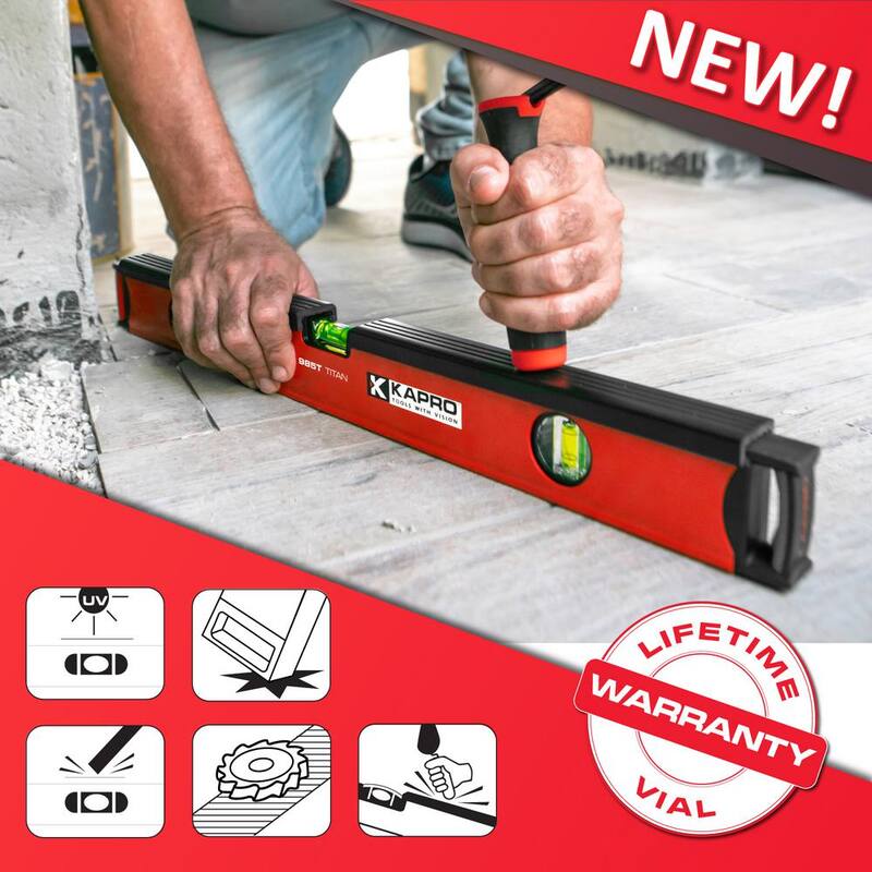 Kapro 985T Titan 24 in. Mason Box Level - 985T-41X-24