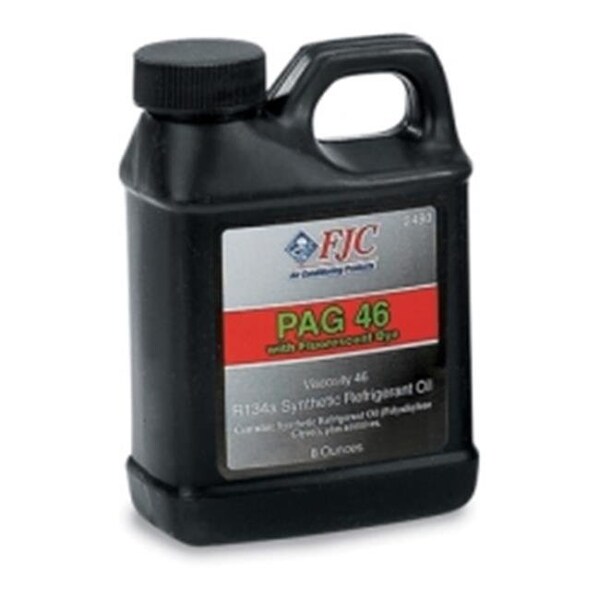Fjc FJC FJC2493 8 oz Refrigerant Oil with Dye - FJC2493