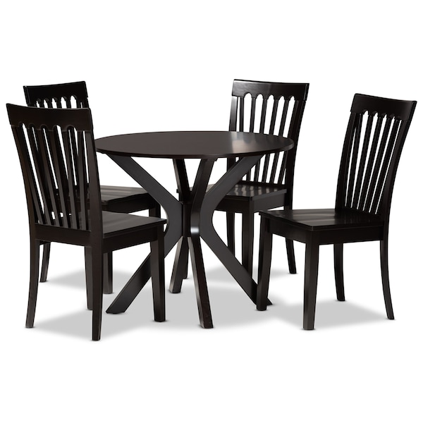 Baxton Studio 35.4 W X 35.4 L X 29.9 H - 189-11426-10892-ZORO