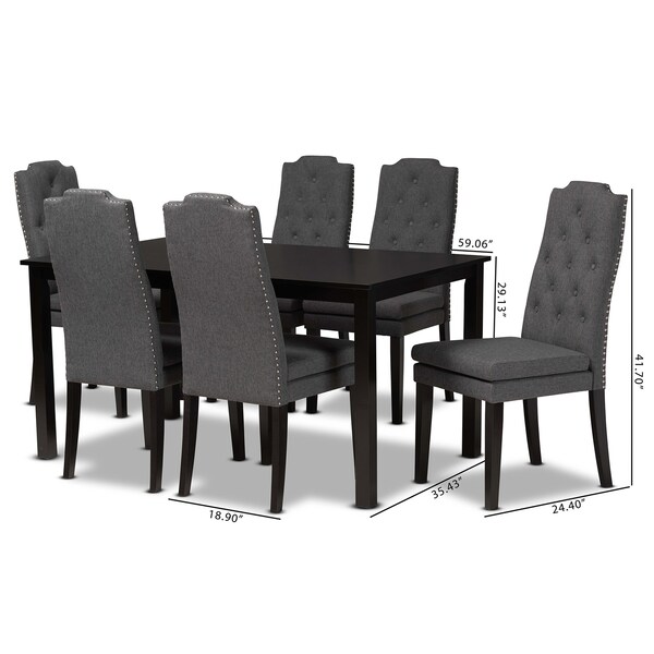 Baxton Studio 59.06 W X 35.43 L X 29.13 H - 191-9113-10519-ZORO