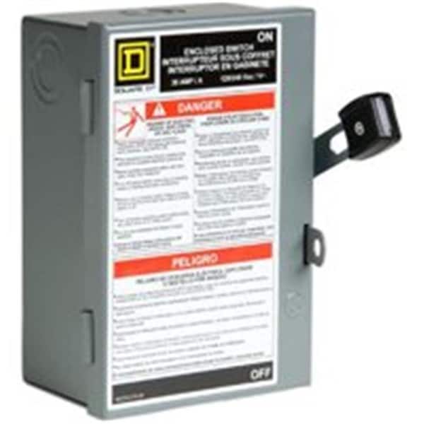 Square D Square D By Schneider Electric L211N 30A Indr Fusible Safety Switch - 6589790