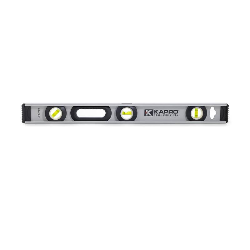 Kapro 176 MaxPro 24 in. Magnetic I-Beam with 45° Vial Level - 176-82-24