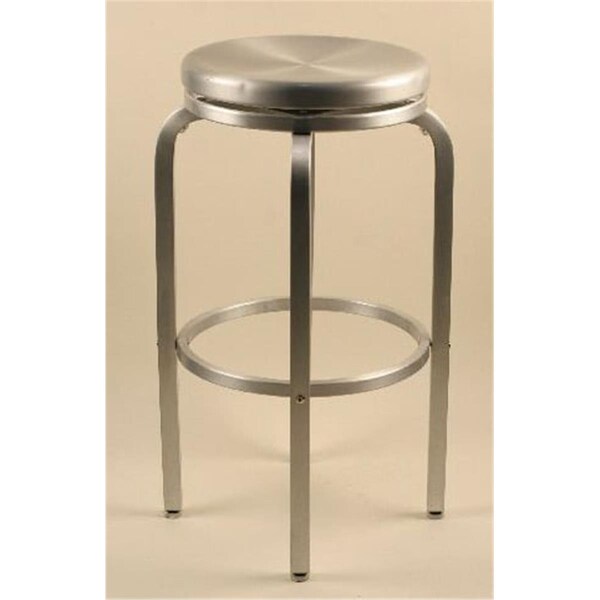 Alston Quality Alston Quality AC2600-24 Paula Aluminum Stool 24 in. H - AC2600-24