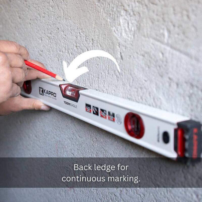 Kapro 705 Eagle 24 in. Magnetic Box Level - 705-41P-24M