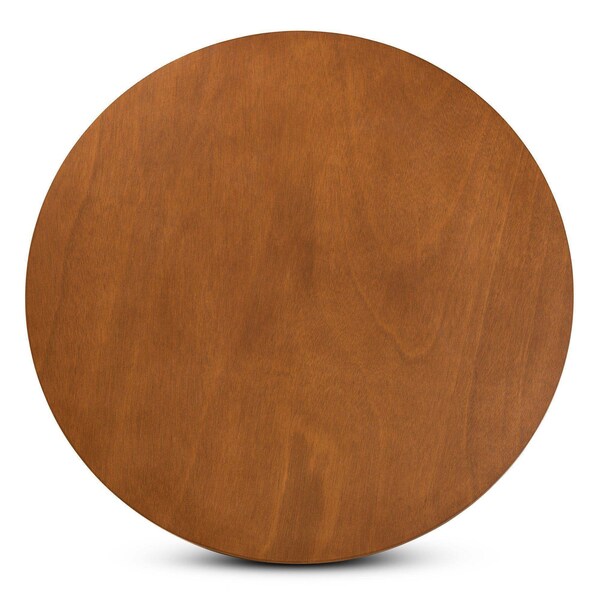 Baxton Studio Elodia Modern and Contemporary Transitional Walnut Brown Finished Wood 5-Piece Dining Set - 177-11379-10897-ZORO