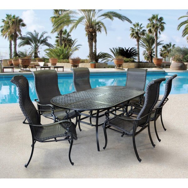 Made-To-Order Wyndermere Oval Dining Set - 7 Piece - MA3199724