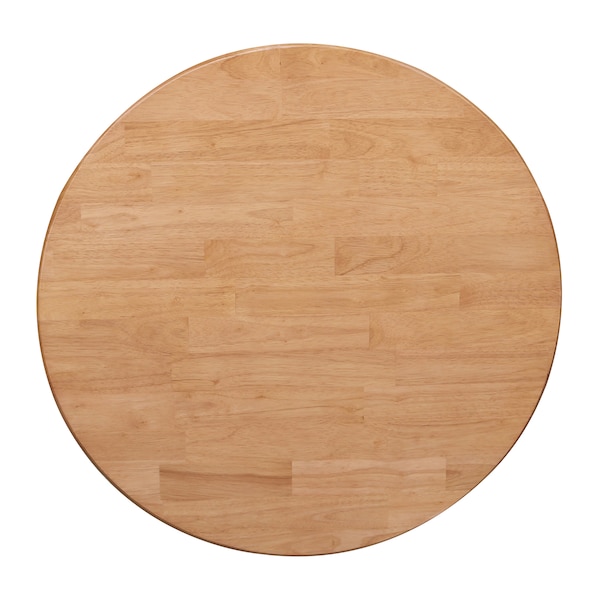 International Concepts Round 36 in Round Top Pedestal Table, 28.9 inH, Cinnamon/Espresso, 36 in W, 36 in L, 29.1 in H - K58-36RT