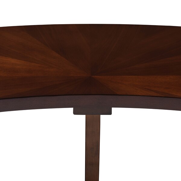 Baxton Studio Berlin Black Upholstered Walnut Finished 6-Piece Wood Dining Set - 155-9547-9546-9545