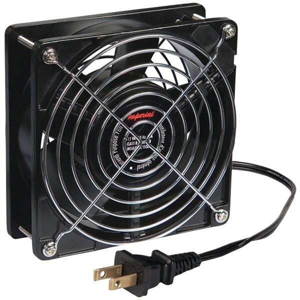 Imperial Circulating Fan, 110 V, 3000 rpm Speed, Black - KK0151