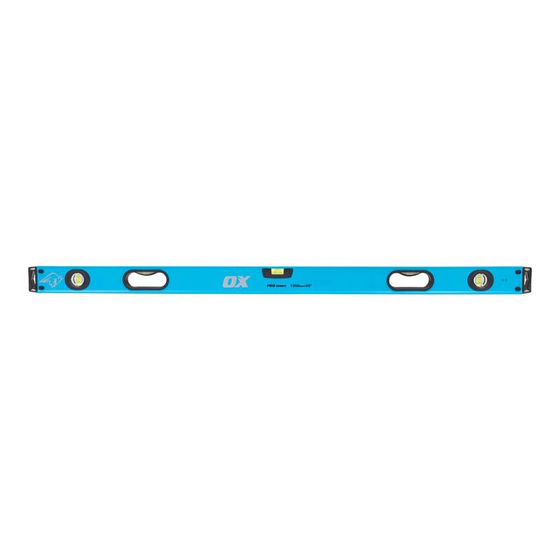 OX TOOLS Pro Box Spirit Level - Non Magnetic : 48" / 1200mm - OX-P024412