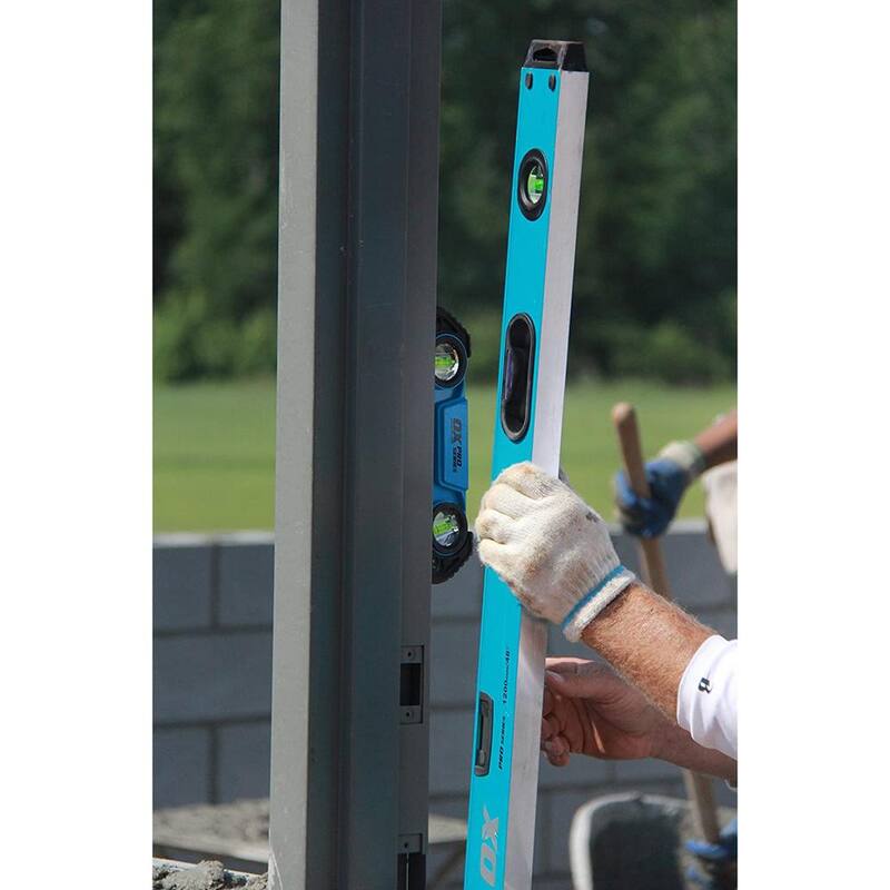 OX TOOLS Pro Box Spirit Level - Non Magnetic : 48" / 1200mm - OX-P024412