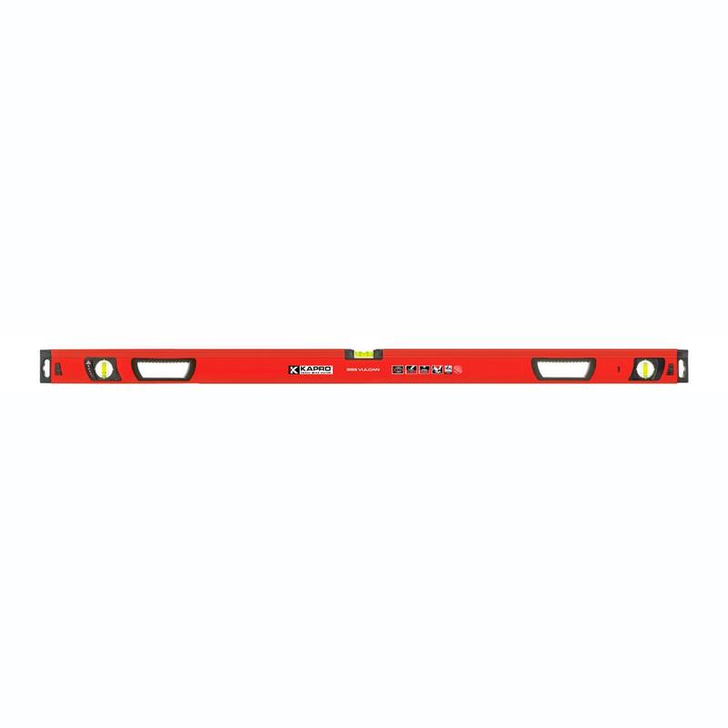 Kapro 48 in. Vulcan Magnetic Box Level with Magnified Vials and Plumb Site - 995-41X-48M
