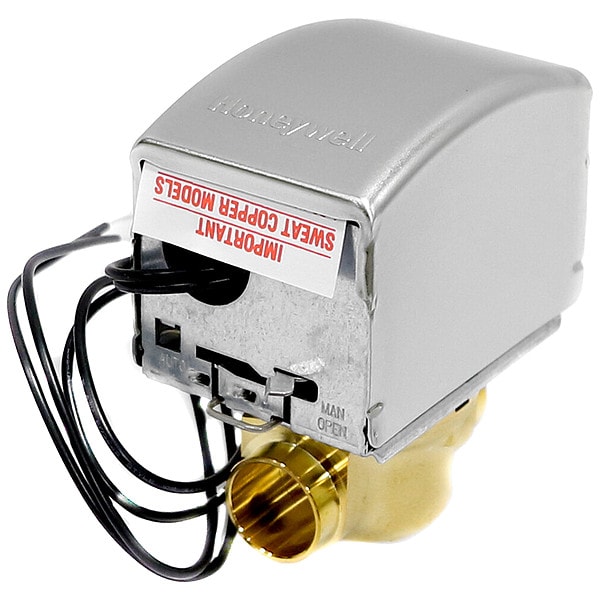 Honeywell Home ZONE VALVE 24/60 5000 SERIES 3/4" SWEAT, 3.5 CV, 20 PSI CLOSE-OFF - V8043A5029