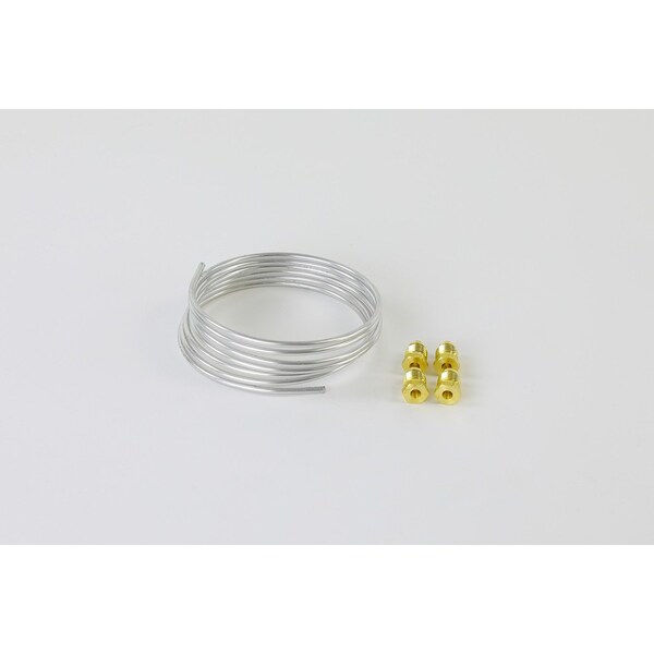 Baso Tubing 1/8"x72" Aluminum Pilot Tubing - Y99AR-3