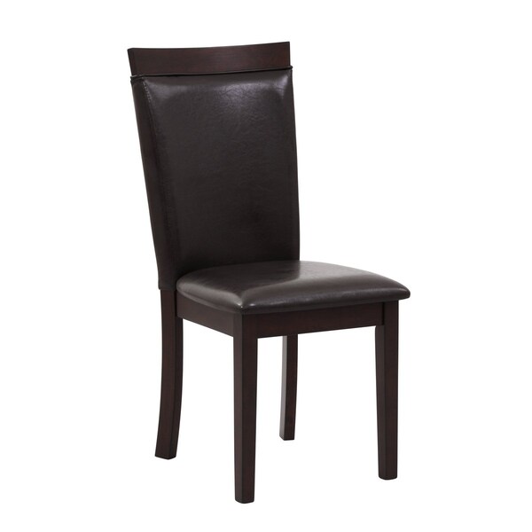 Homelegance Round Dining Set, 44.5 in W, 44.75 in L, 13.75 in H, Wood - 5104