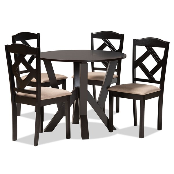 Baxton Studio 35.4 W X 35.4 L X 29.9 H - 193-8027-10900-ZORO