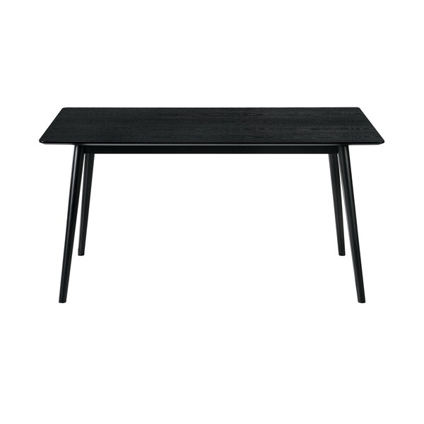 Armen Living Westmont and Talulah Gray and Black 5 Piece Dining Set - SETWEDI5TAGRBL