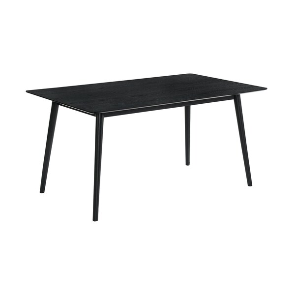 Armen Living Westmont and Talulah Gray and Black 5 Piece Dining Set - SETWEDI5TAGRBL