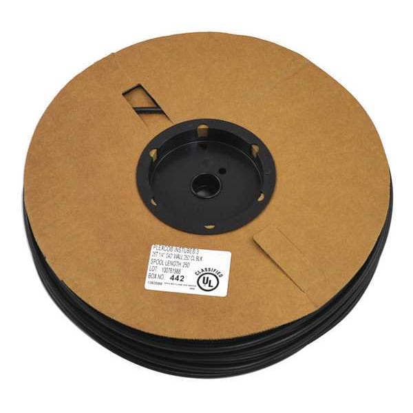 Chevron Black Tubing, 250 ft. Roll, 1/4 in. - 1063589