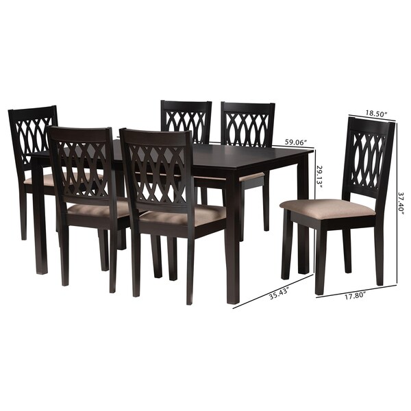 Baxton Studio 59.06" W X 29.13" L X 35.43" H - 231-13206-10519-ZORO