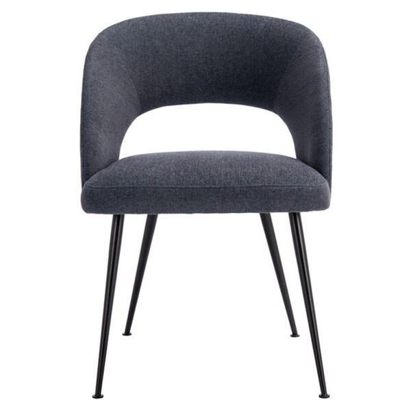 Safavieh Cromwell Mid-Century Dining Chair, Navy & Black - SFV4521B