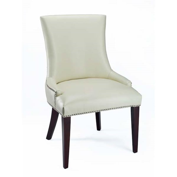 Safavieh Becca Cream Leather Dining Chair - MCR4502B