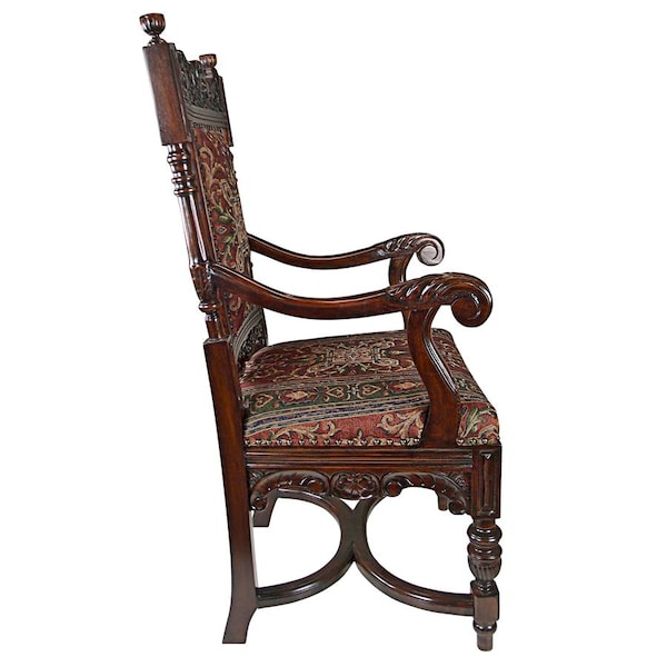Design Toscano Grand Classic Edwardian Dining Armchair - AF51313