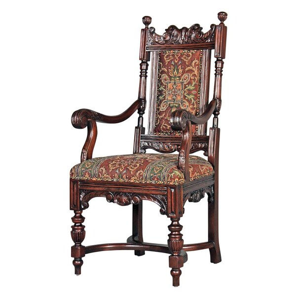 Design Toscano Grand Classic Edwardian Dining Armchair - AF51313