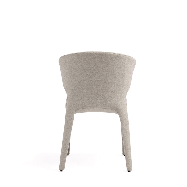 Manhattan Comfort Conrad Woven Tweed Dining Chair in Wheat - Set of 2 - DC031-WWT