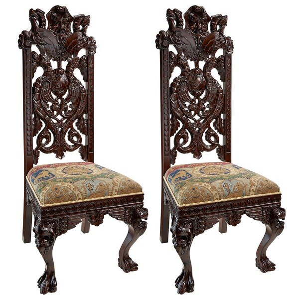 Design Toscano Knottingley Manor Chair, PK 2 - AF91304