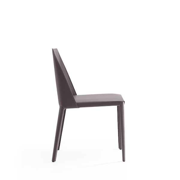 Manhattan Comfort Paris 8-Piece Dining Chairs in Grey - 6-DC3432-GY