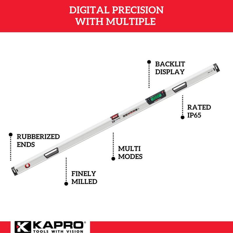 Kapro 905D Condor Magnetic Digital Level - 905D-72MB