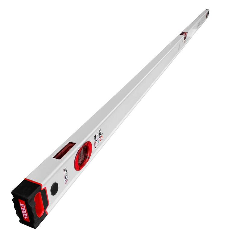 CE TOOLS Red Edge 72 in. Aluminum Non-Magnetic Box Level - CET122
