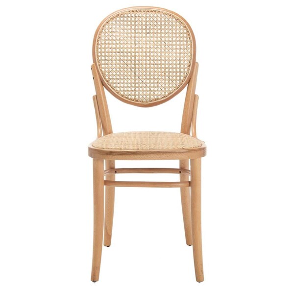 Safavieh Sonia Cane Dining Chair, Natural - DCH9504C-SET2