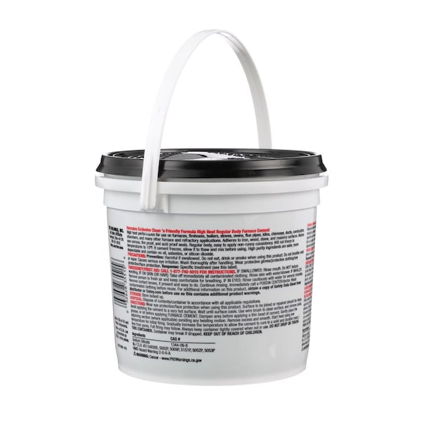Hercules Hercules Oatey White High Heat Furnace Cement For Furnace 1/2 gal - 35515