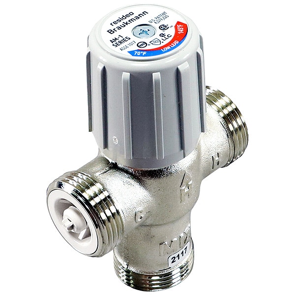 Honeywell Home AM-1 SERIES LEAD FREE MIXING VALVE, 1/2",  - AM100-UT-1LF