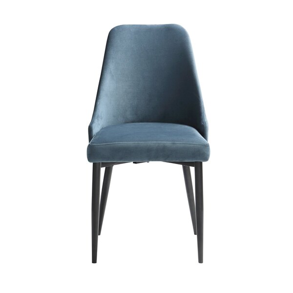 Homelegance Keene Side Chair, Blue - 5817BUS