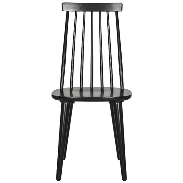 Safavieh Burris Side Chair- Black - 36 x 20.7 x 19.5 in. - AMH8511A-SET2
