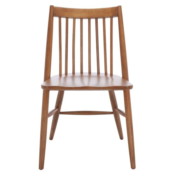 Safavieh Wren Dining Chair, Walnut - Set of 2 - DCH1000F-SET2