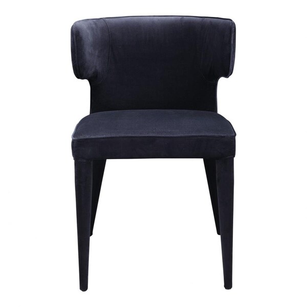 Moes Home Collection Jennaya Dining Chair, Black - 30.5 x 20 x 21 in. - EH-1103-02