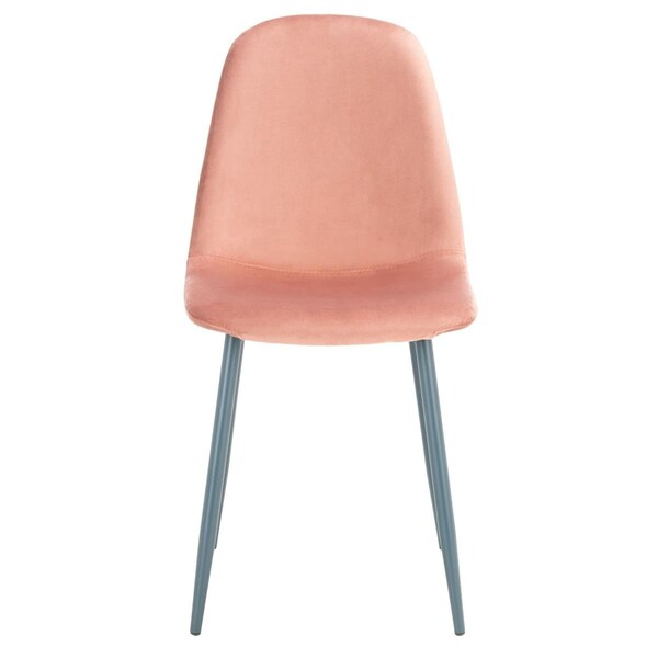 Safavieh Blaire Dining Chairs, Pink & Dark Grey, 2PK - DCH2001C-SET2