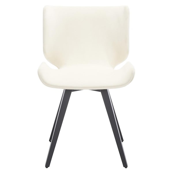 Safavieh 20.1 x 20.1 x 32.7 in. Matty Scandinavian Dining Chair, Cream - SFV5025A