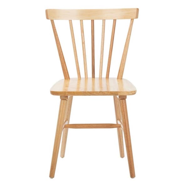 Safavieh 20.1 x 20.3 x 32.8 in. Winona Spindle Back Dining Chair, Natural - DCH8500D-SET2