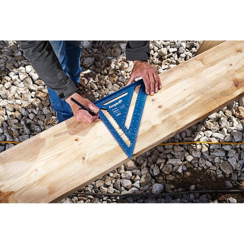 Empire 12 in. Laser Etched Aluminum Rafter Square - E3992
