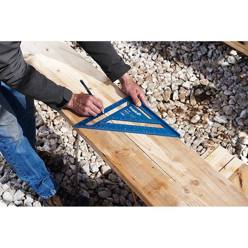 Empire 12 in. Laser Etched Aluminum Rafter Square - E3992