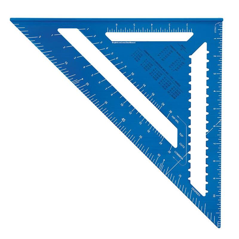 Empire 12 in. Laser Etched Aluminum Rafter Square - E3992