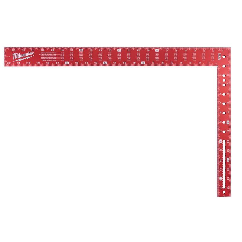 Milwaukee 16 in. x 24 in. Aluminum Framing Square - MLSQ024